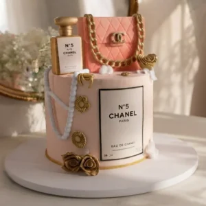 CHANEL N°5 CAKE